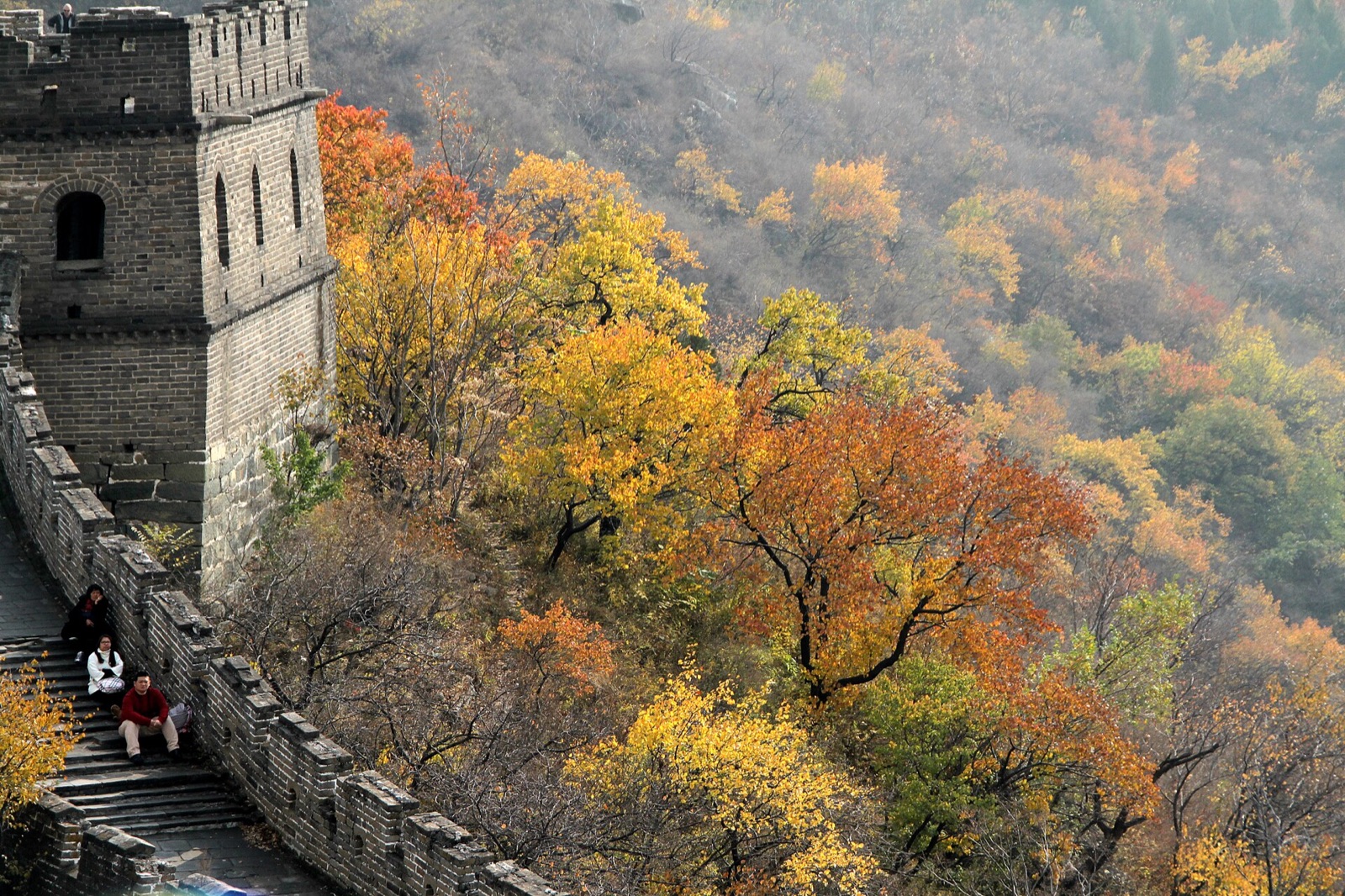 Grosse Mauer bei Mutianyu