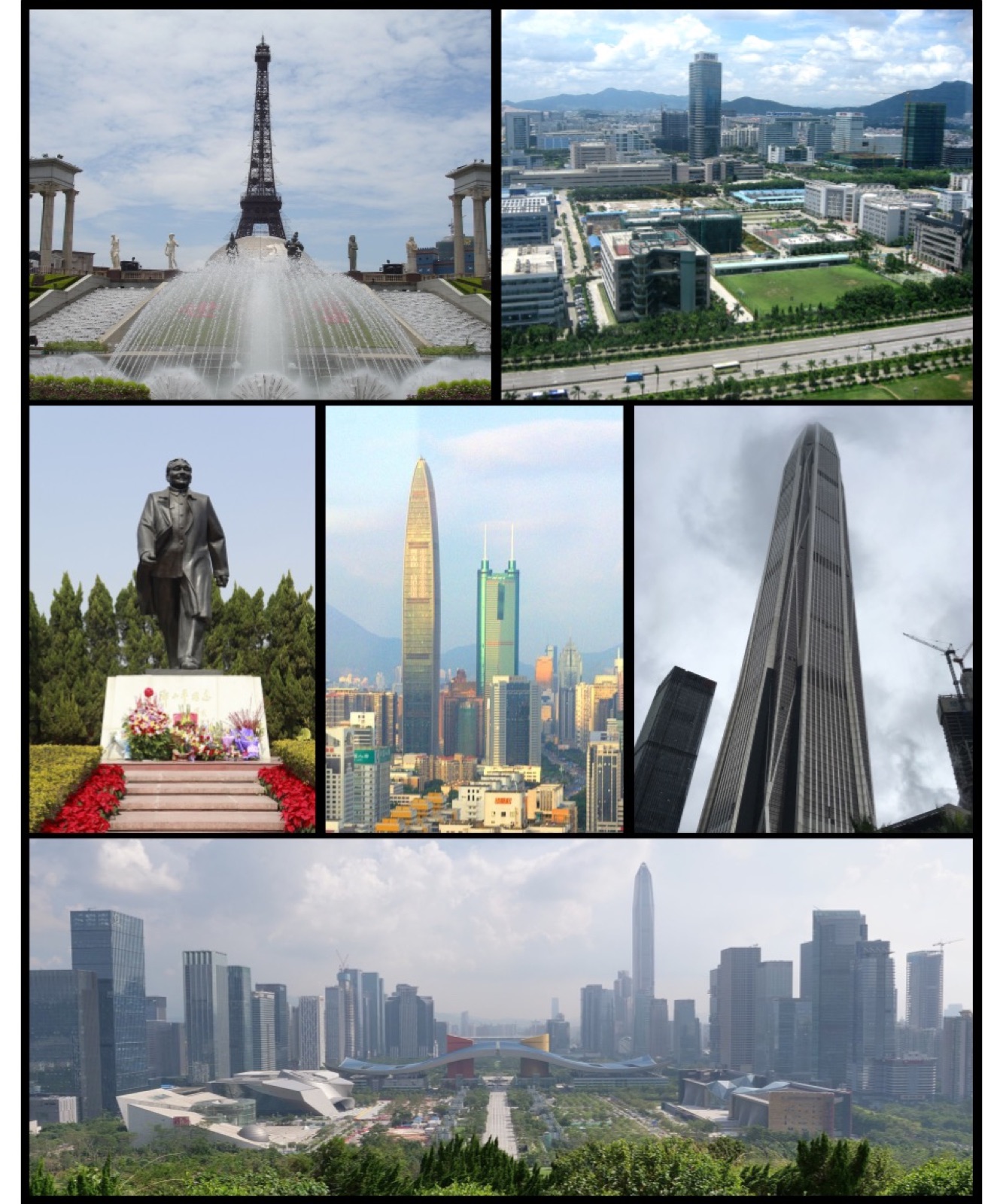 Moderne Architektur in Shenzhen